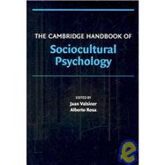 The Cambridge Handbook of Sociocultural Psychology,9780521670050 The Cambridge Handbook of Sociocultural Psychology,9780521670050