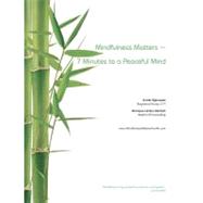 Mindfulness Matters,9781470120085 Mindfulness Matters,9781470120085