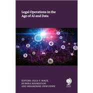 Legal Operations in the Age of AI and Data,9781837230105 Legal Operations in the Age of AI and Data,9781837230105