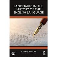 Landmarks in the History of the English Language,9781003850175 Landmarks in the History of the English Language,9781003850175