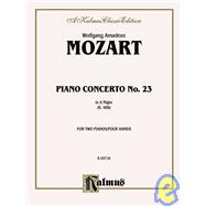 Mozart Piano Concerto No 23 K.488,9780769240329 Mozart Piano Concerto No 23 K.488,9780769240329