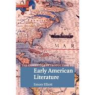 The Cambridge Introduction to Early American Literature,9780521520416 The Cambridge Introduction to Early American Literature,9780521520416