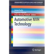 Automotive Nvh Technology,9783319240534 Automotive Nvh Technology,9783319240534