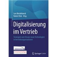 Digitalisierung im Vertrieb,9783658050542 Digitalisierung im Vertrieb,9783658050542