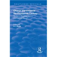 Church and Crown in the Fourteenth Century,9781351750608 Church and Crown in the Fourteenth Century,9781351750608