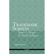 Trademark Surveys: A Litigator's Guide,9780199740635 Trademark Surveys: A Litigator's Guide,9780199740635
