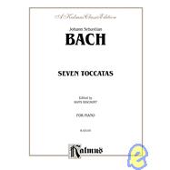Bach 7 Toccatas Piano Solos,9780769240664 Bach 7 Toccatas Piano Solos,9780769240664