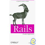 Rails Pocket Reference,9780596520700 Rails Pocket Reference,9780596520700
