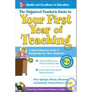 Organized Teacher's Guide to Your First Year of Teaching : A Quick Reference Guide to Navigating Your New Classroom,9780071740715 Organized Teacher's Guide to Your First Year of Teaching : A Quick Reference Guide to Navigating Your New Classroom,9780071740715