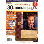 Scrapbooking 30 Minute Pages,9781929180943 Scrapbooking 30 Minute Pages,9781929180943
