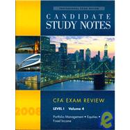 CFA Exam Review, Level 1,9780324660951 CFA Exam Review, Level 1,9780324660951
