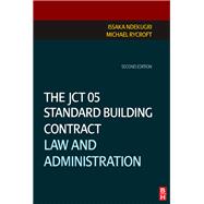 The JCT 05 Standard Building Contract,9780080950952 The JCT 05 Standard Building Contract,9780080950952