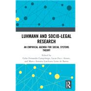Luhmann and Socio-Legal Research,9781000261011 Luhmann and Socio-Legal Research,9781000261011