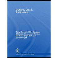 Culture, Class, Distinction,9781134101054 Culture, Class, Distinction,9781134101054