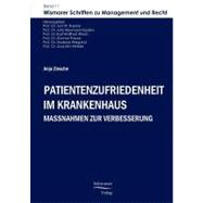 Patientenzufriedenheit Im Krankenhaus: Maaynahmen Zur Verbesserung,9783867411097 Patientenzufriedenheit Im Krankenhaus: Maaynahmen Zur Verbesserung,9783867411097