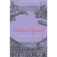 Cultural Capitals,9780691141107 Cultural Capitals,9780691141107