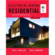 Electrical Wiring Residential,9781285811109 Electrical Wiring Residential,9781285811109