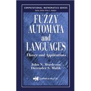 Fuzzy Automata and Languages,9780429191145 Fuzzy Automata and Languages,9780429191145