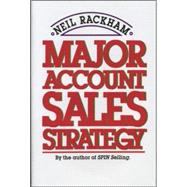 Major Account Sales Strategy,9780070511149 Major Account Sales Strategy,9780070511149