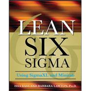 Lean Six Sigma Using SigmaXL and Minitab,9780071621304 Lean Six Sigma Using SigmaXL and Minitab,9780071621304