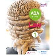 AQA A-level Law for Year 1/AS,9781510401372 AQA A-level Law for Year 1/AS,9781510401372