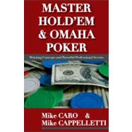 Mastering Hold'em and Omaha Poker,9781580421393 Mastering Hold'em and Omaha Poker,9781580421393