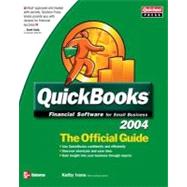 QuickBooks 2004 The Official Guide,9780072231397 QuickBooks 2004 The Official Guide,9780072231397