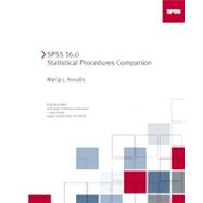 SPSS 16. 0 Statistical Procedures Companion,9780136061397 SPSS 16. 0 Statistical Procedures Companion,9780136061397