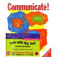 Communicate! (with CD-ROM and InfoTrac),9780534561413 Communicate! (with CD-ROM and InfoTrac),9780534561413