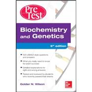 Biochemistry and Genetics Pretest Self-Assessment and Review 5/E,9780071791441 Biochemistry and Genetics Pretest Self-Assessment and Review 5/E,9780071791441