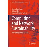 Computing and Network Sustainability,9789811371509 Computing and Network Sustainability,9789811371509