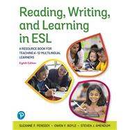 Pearson eText Access Code for Reading, Writing, and Learning in ESL,9780135331569 Pearson eText Access Code for Reading, Writing, and Learning in ESL,9780135331569