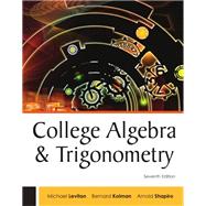 College Algebra and Trigonometry,9781517801601 College Algebra and Trigonometry,9781517801601