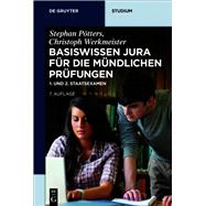 Basiswissen Jura Für Die Mündlichen Prüfungen,9783110601602 Basiswissen Jura Für Die Mündlichen Prüfungen,9783110601602