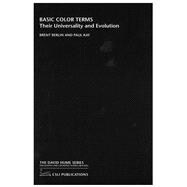 Basic Color Terms,9781575861623 Basic Color Terms,9781575861623