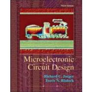 Microelectronic Circuit Design,9780073191638 Microelectronic Circuit Design,9780073191638