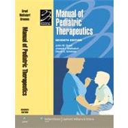 Manual of Pediatric Therapeutics,9780781771665 Manual of Pediatric Therapeutics,9780781771665