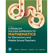 MyLab Math with Pearson eText for A Problem Solving Approach to Mathematics for Elementary and Middle School Teachers (Duration- 18 Weeks),9780138241766 MyLab Math with Pearson eText for A Problem Solving Approach to Mathematics for Elementary and Middle School Teachers (Duration- 18 Weeks),9780138241766