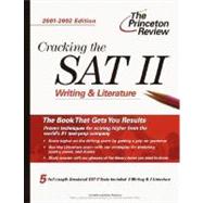 Cracking the SAT II: Writing & Literature, 2001-2002 Edition,9780375761836 Cracking the SAT II: Writing & Literature, 2001-2002 Edition,9780375761836