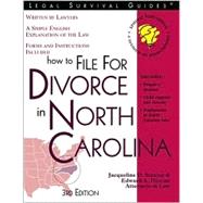 How to File for Divorce in North Carolina : With Forms,9781572481855 How to File for Divorce in North Carolina : With Forms,9781572481855