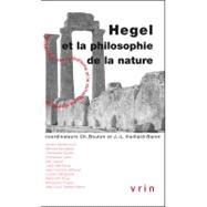 Hegel Et La Philosophie De La Nature,9782711621941 Hegel Et La Philosophie De La Nature,9782711621941