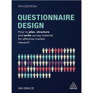 Questionnaire Design,9780749481971 Questionnaire Design,9780749481971