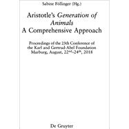 Aristotle’s ›Generation of Animals‹,9783110762013 Aristotle’s ›Generation of Animals‹,9783110762013
