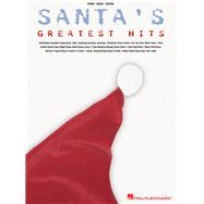 Santa's Greatest Hits,9780634082030 Santa's Greatest Hits,9780634082030