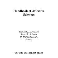 Handbook of Affective Sciences,9780195302059 Handbook of Affective Sciences,9780195302059