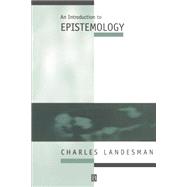 An Introduction to Epistemology,9780631202134 An Introduction to Epistemology,9780631202134
