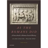 As the Romans Did,9780190072155 As the Romans Did,9780190072155