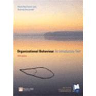 Organizational Behaviour: An Introductory Text,9780273682226 Organizational Behaviour: An Introductory Text,9780273682226