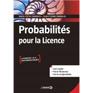 Probabilités pour la Licence,9782807332232 Probabilités pour la Licence,9782807332232