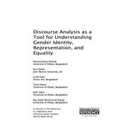 Discourse Analysis as a Tool for Understanding Gender Identity, Representation, and Equality,9781522502272 Discourse Analysis as a Tool for Understanding Gender Identity, Representation, and Equality,9781522502272